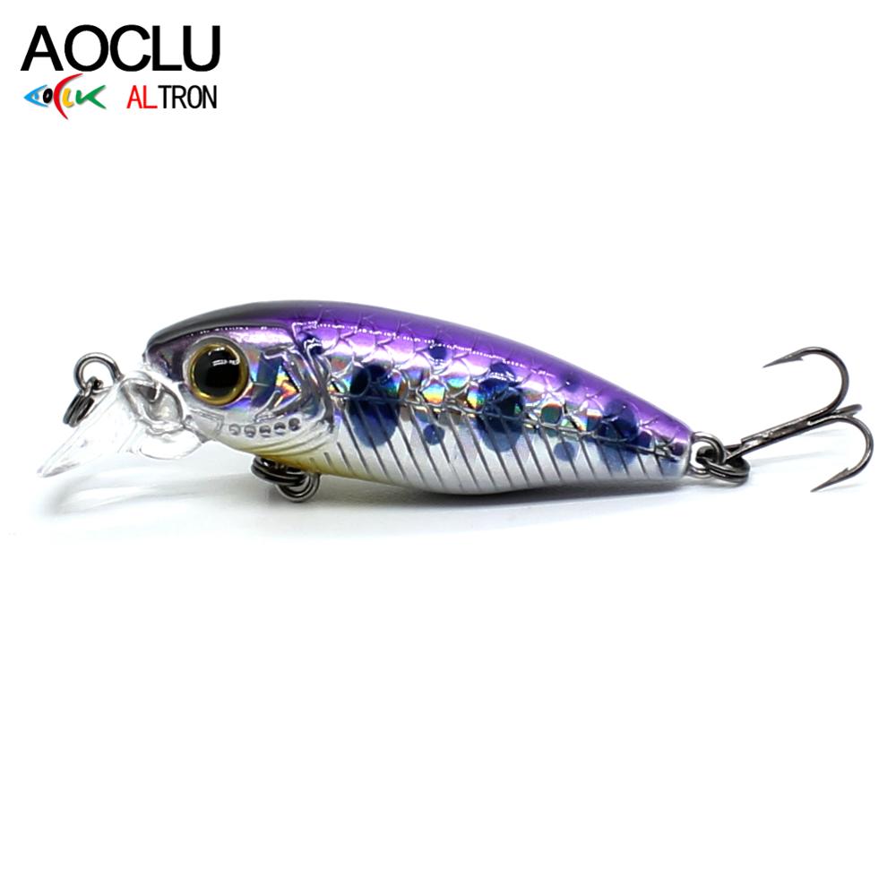 Fishing Lure Jerkbait - AOCLU Mini Wobbler Jerkbait 37มม.2.3G ดำน้ำ0.5M