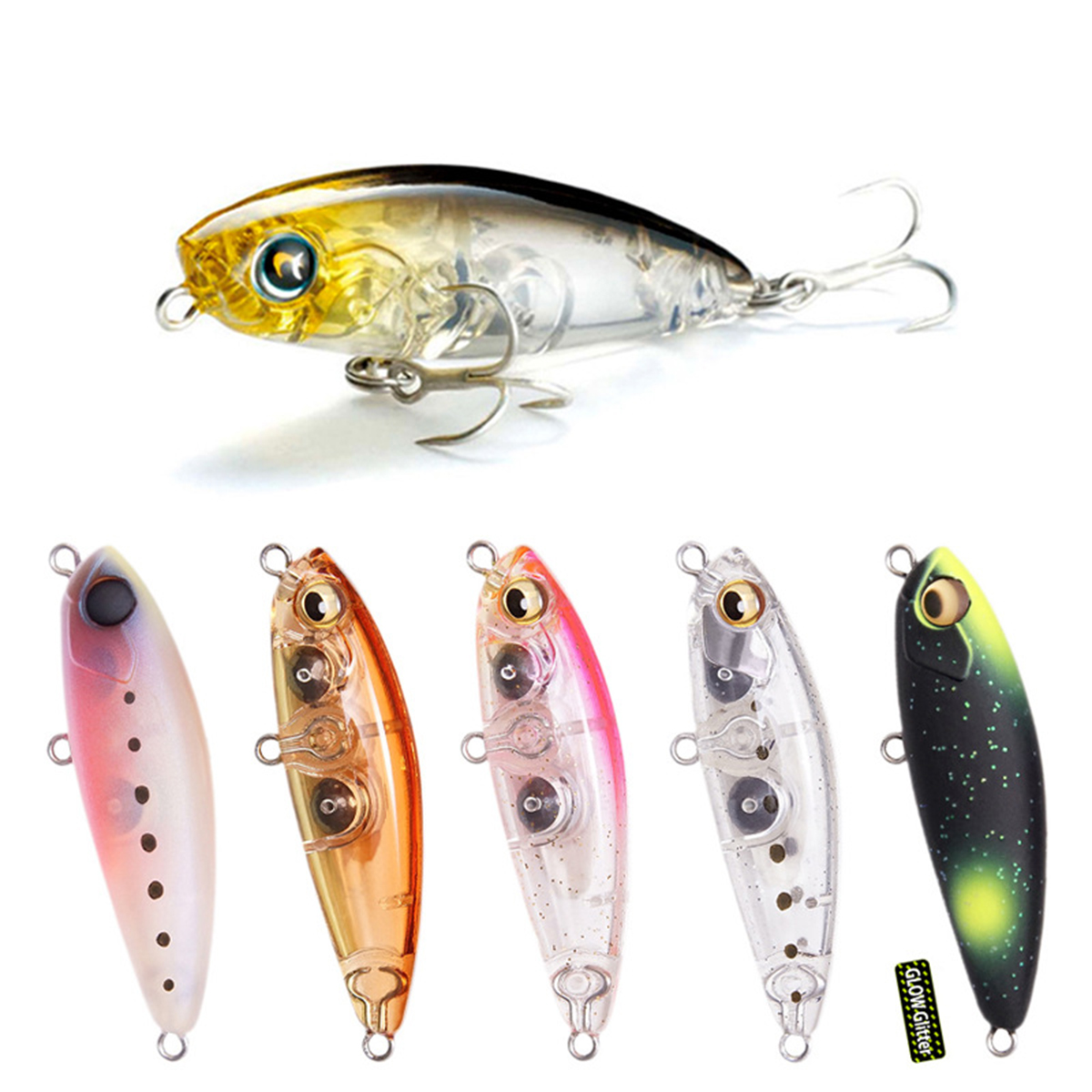 Fishing Lure Jerkbait - 4.3 ซม.4.1g เหยื่อตกปลา Mini Micro ดินสอ