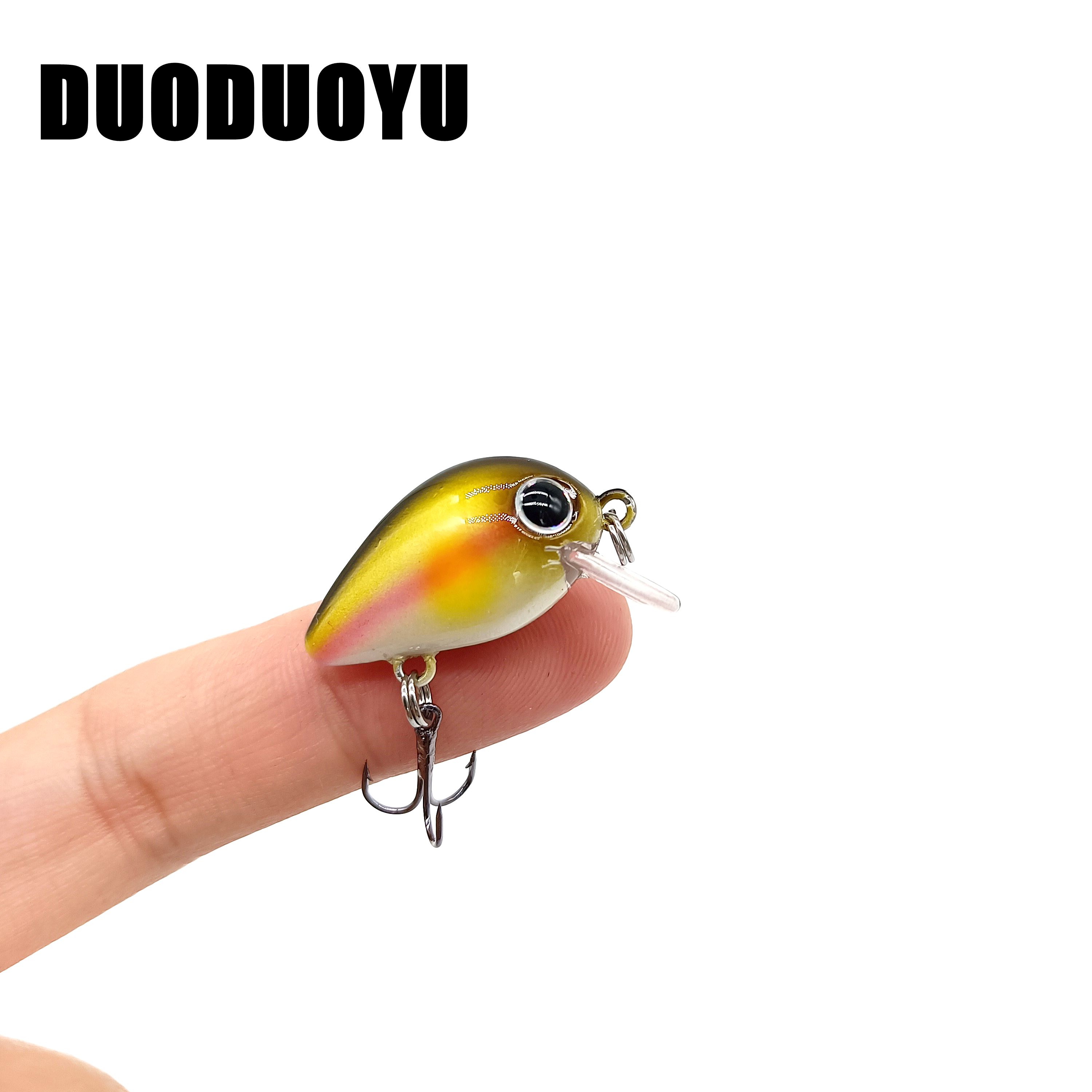 Fishing Lure Spoon - DUODUOYU 1PCS Mini ปลาตกปลาเหยื่อ1.9G/25Mm Sinking 0.2-1.5M