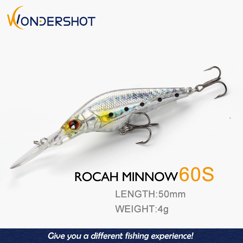 Fishing Lure Jerkbait - Wondershot A21 6 ซม.6.8g ใหม่เหยื่อตกปลา 6