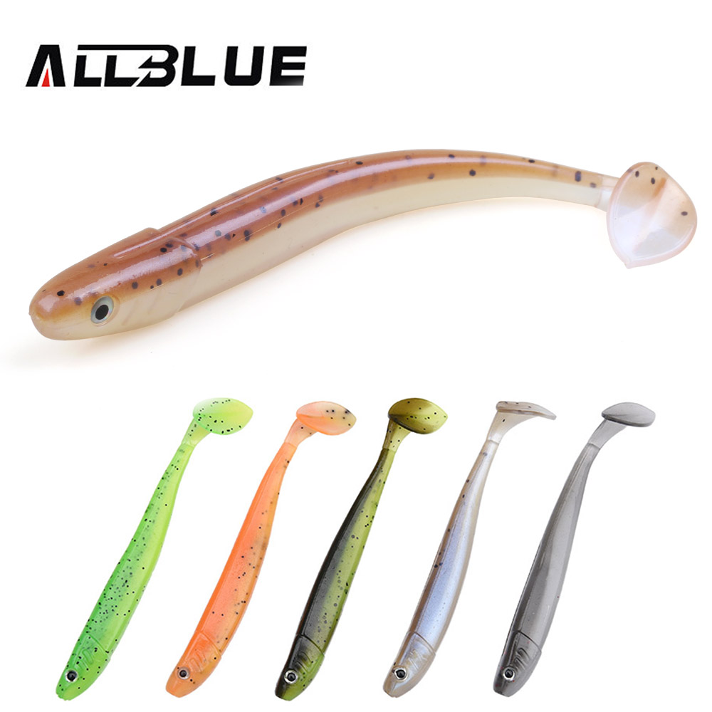 Fishing Lure Soft Plastic - เหยื่อตกปลา ALLBLUE รุ่น Vivid Worm แบบนิ่ม