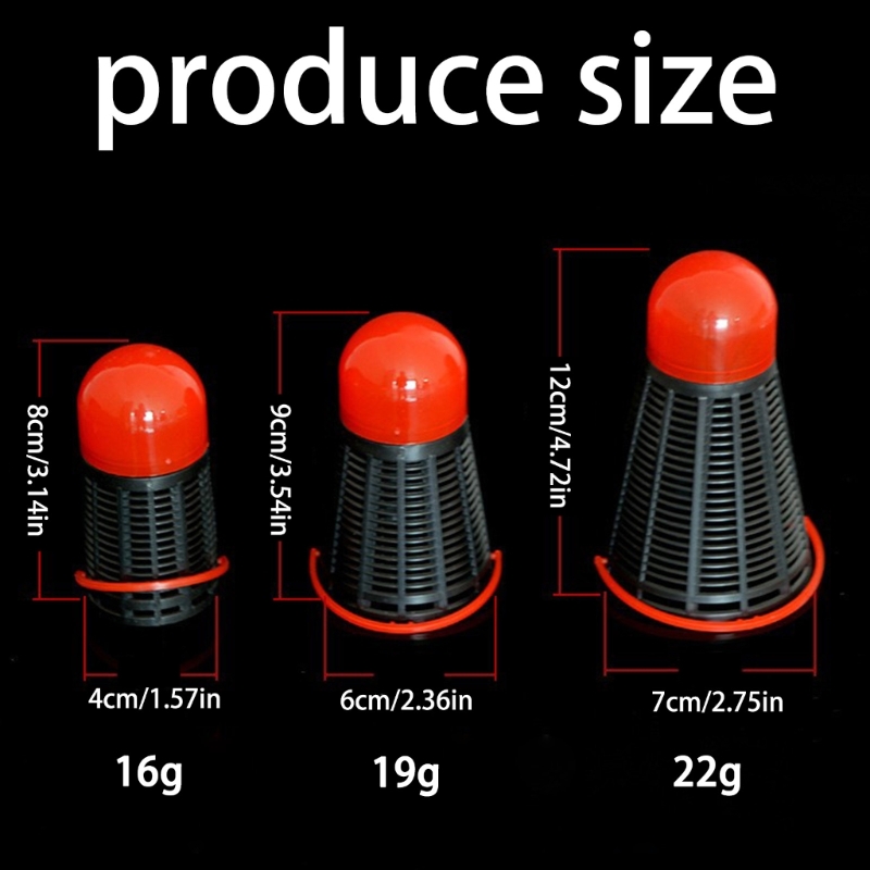 10 ชิ้นตกปลา Lure ตะกร้ากรงแบด - Fishing Lure Accessories บทวิจารณ์และราคา