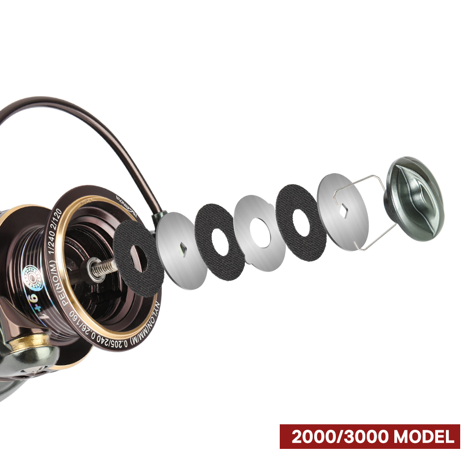 TSURINOYA 2 Spool Spinning Fis - Kastking Reel Zephyr บทวิจารณ์และราคา