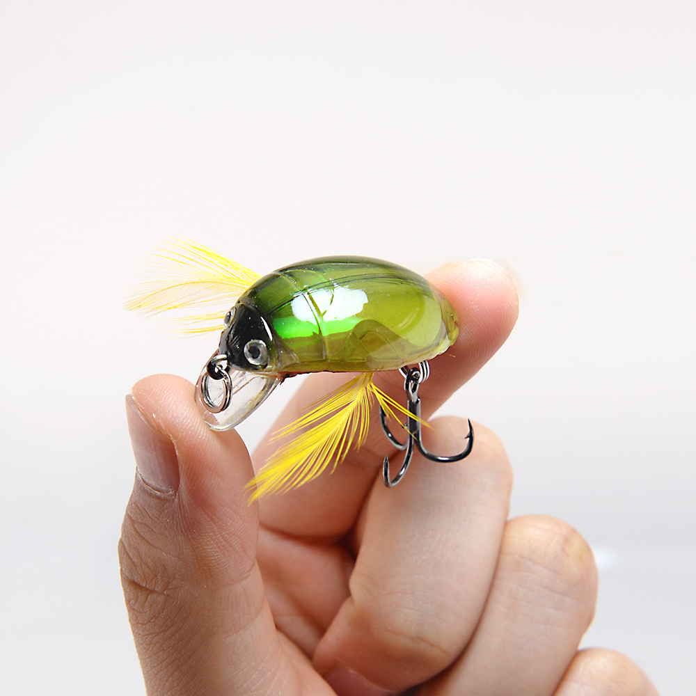 เหยื่อปลอมสำหรับตกปลารูปแมลงขน - Fishing Lure Blade Bait บทวิจารณ์และราคา