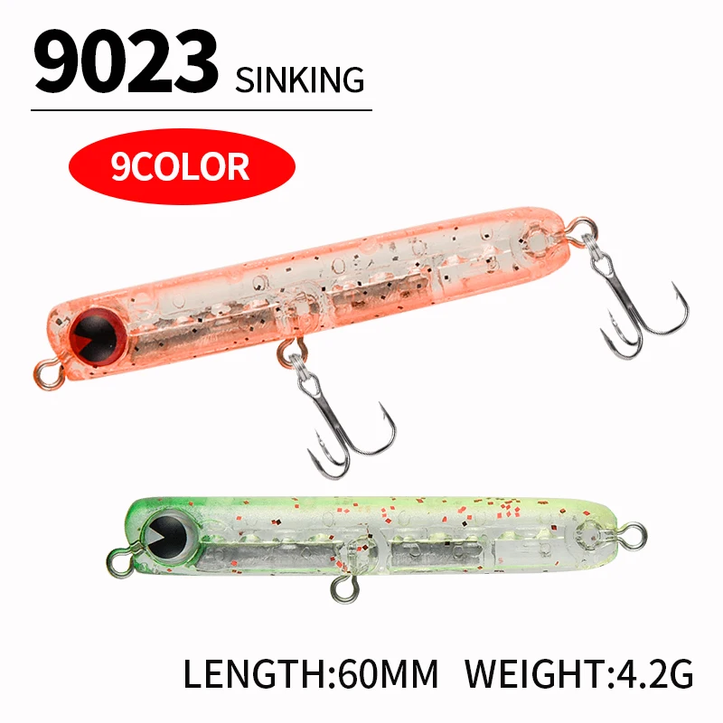 เหยื่อตกปลาแบบจมช้า 6 ซม. 4.8  - Fishing Lure Jerkbait บทวิจารณ์และราคา