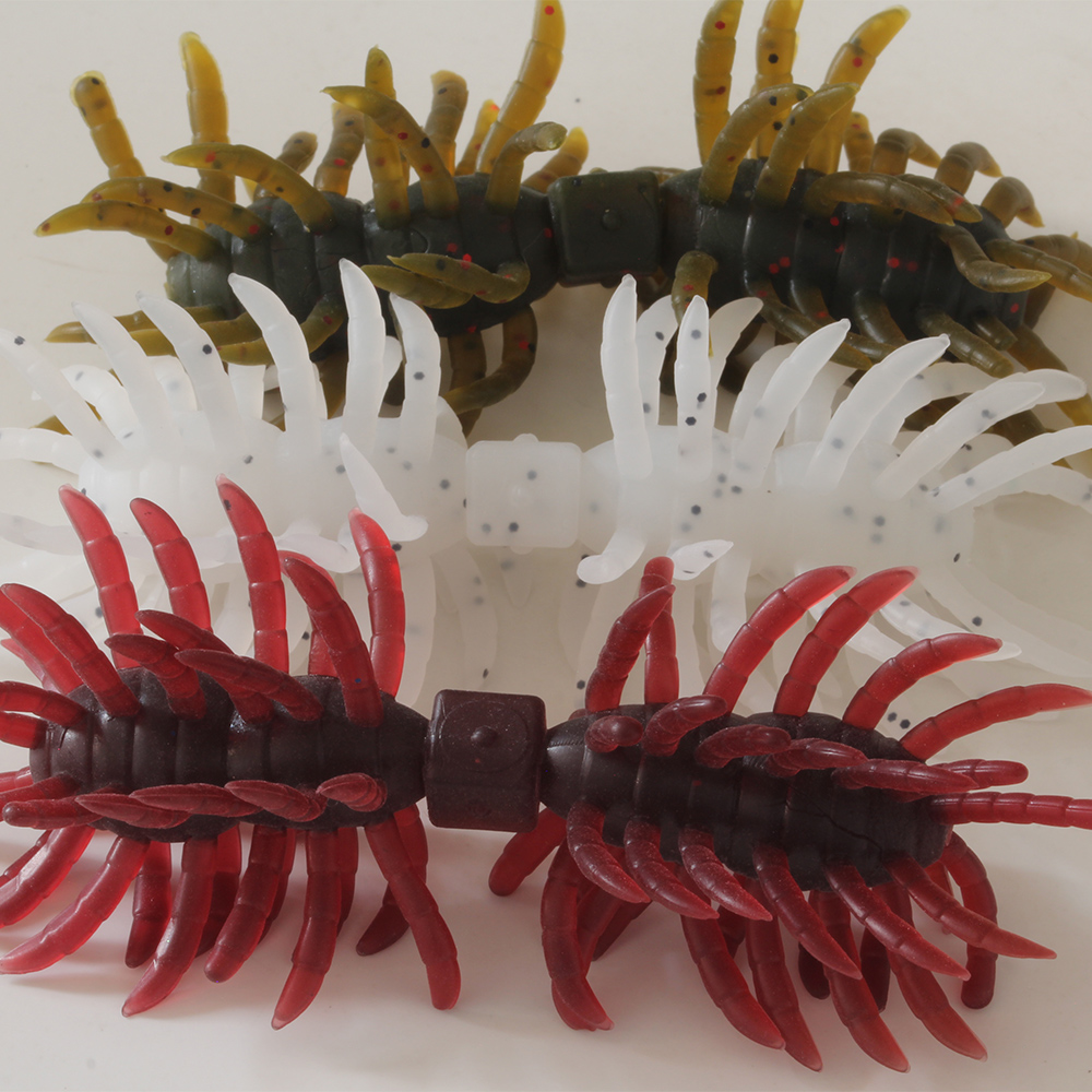 1 ชิ้น 3 ชิ้น 11 ซม. 10 กรัม เ - Fishing Lure Soft Plastic บทวิจารณ์และราคา