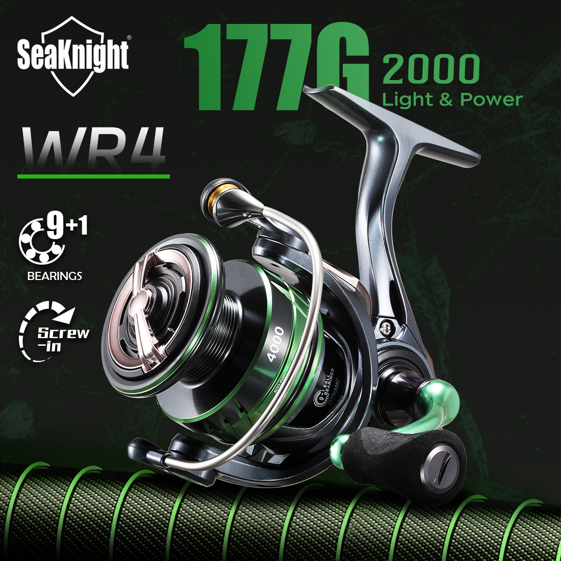 แบรนด์ซีไนท์ WR4 ซีรีส์ 5.2:1  - Kastking Reel Zephyr บทวิจารณ์และราคา